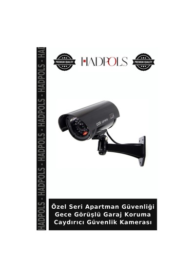 Özel Seri Apartman Güvenliği Gece Görüşlü Garaj Koruma Caydırıcı Güvenlik Kamerası