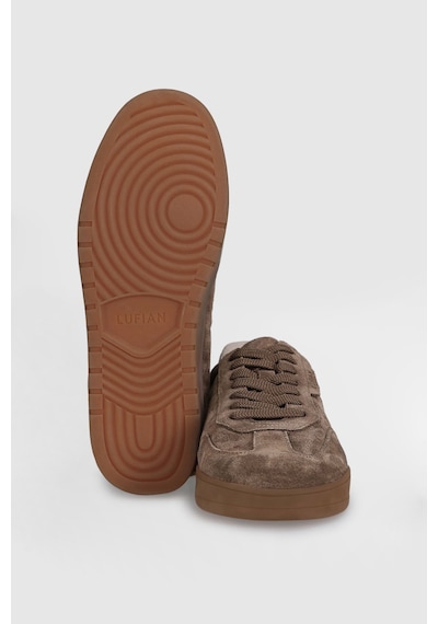 Lufian Pele Erkek Deri Sneaker Ayakkabı Bej Bej 112230232100550 Bej