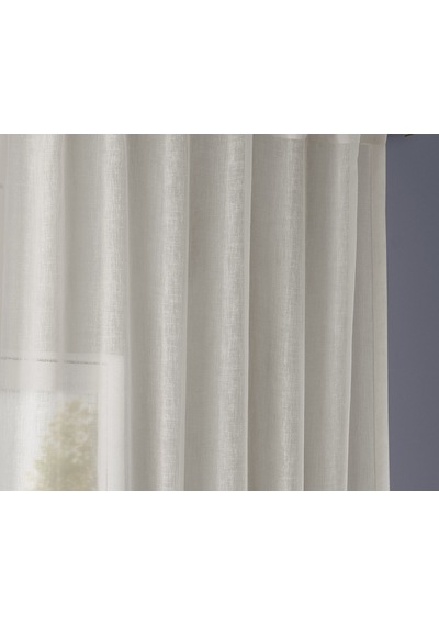 Evdepo Home Kullanıma Hazır Keten Tül Perde (541071453)