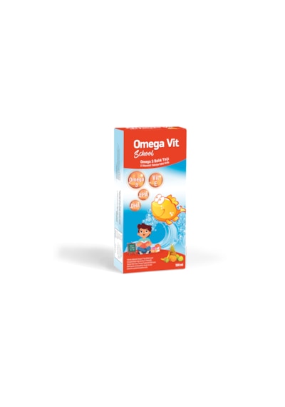 Omega Vit School Omega 3 Balık Yağı 100 ML