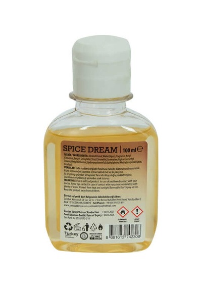 Baharatlı Kolonya Spice Dream Eau De Cologne 80 Derece 100 Ml