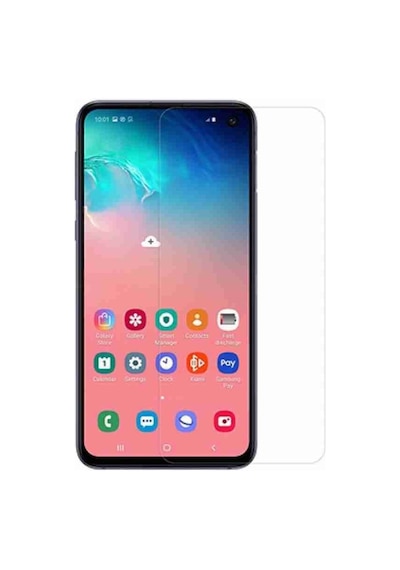 Samsung Galaxy S10e İle Uyumlu Ekran Koruyucu Şeffaf Temperli Kırılmaz Cam Ekran Koruyucu