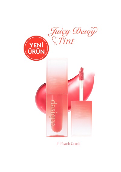 Dasique Yoğun Parlaklık Ve Canlı Renkler Sunan Kalıcı Tint Juicy Dewy Tint 14 Peach Crush 14 Peach Crush