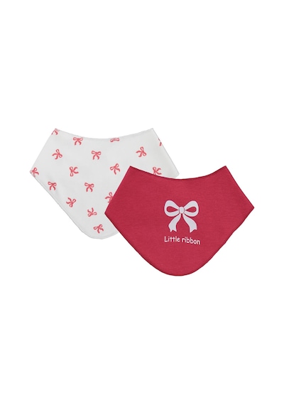 Civil Baby Fiyonk Empirme Mama Önlüğü - Kırmızı