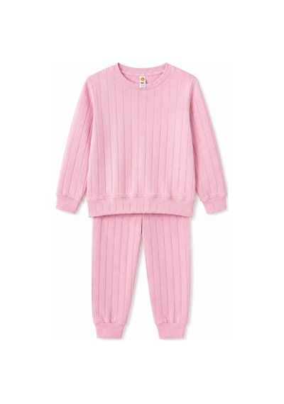 H&c Coolboy H&c Kız Çocuk Pijama Takımı Jakarlı Uzun Kollu Üst Ve Lastikli Alt 2 Li Takım Pembe H&c Coolboy H&c Kız Çocuk Pijama Takımı Jakarlı Uzun Kollu Üst Ve Lastikli Alt 2 Li Takım Pembe