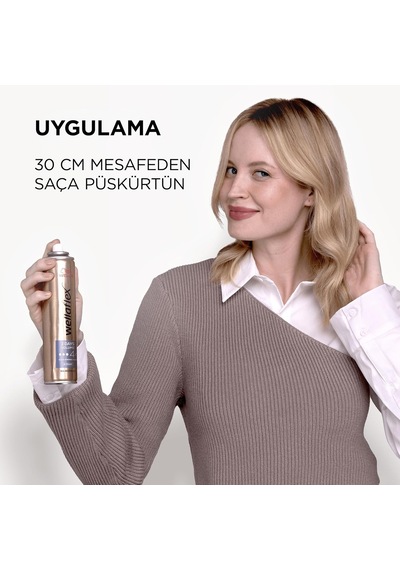 Wellaflex 2 Days Volume 2 Gün Boyunca Hacim Veren Saç Spreyi Extra Strong Hold - 400 Ml
