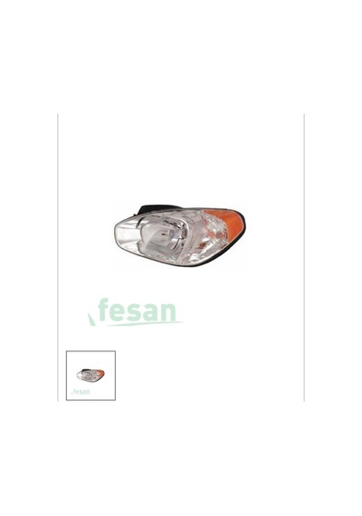 Hyundaı Accent Era 2006-2011 Sağ Motorlu Sarı Sinyalli Far