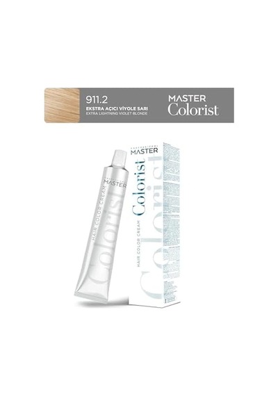 Professional Tüp Saç Boyası Boya 60 Ml 911.2 Ekstra Açıcı Viyole Sarı