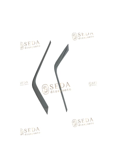 Seat Leon 3 Hb 2012 2020 Sis Farı Çerçevesi 2 Prç.p. Çelik