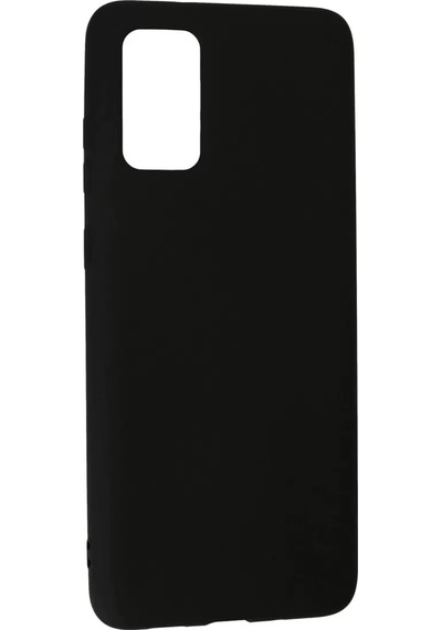 Newface Samsung Galaxy S20 Plus Kılıf Nano İçi Kadife Silikon - Siyah