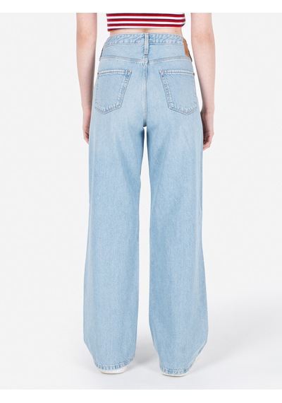 Colin's Colins 970 Berry Normal Kesim Yüksek Bel Geniş Paça Mavi Kadın Jean Pantolon Cl1069450 Q1.v1 Dn43398 Denim