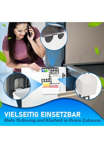 Decobella 50842 Seviye Ayarlanabilir Düzenleyici 1 Geniş/ 2 Dar , Antrasit Diğer