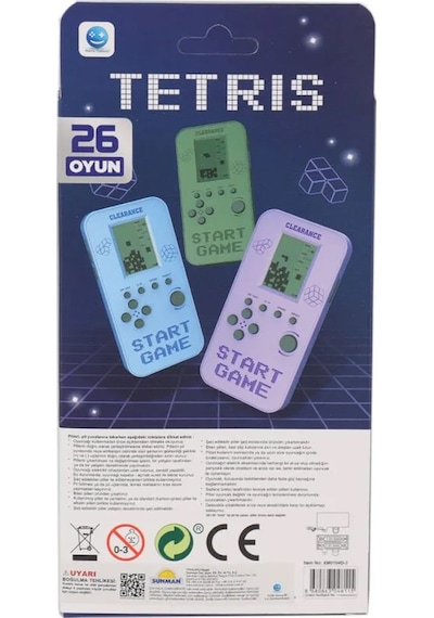 26 Oyunlu Tetris Oyunu: Nostaljiyi Cebinize Sığdırdık