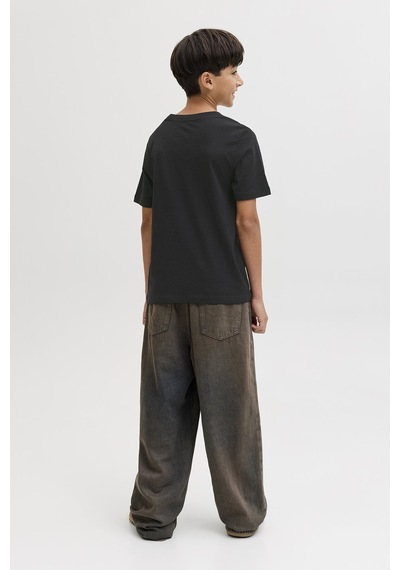 Jack & Jones Junior Jack&jones Junıor Erkek Çocuk Tişört 12289914 Siyah