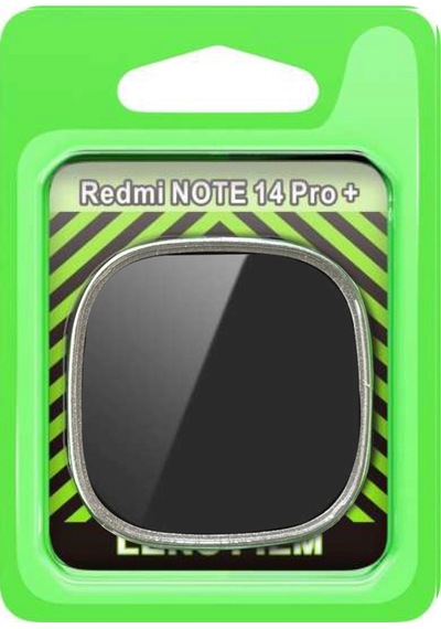 Xiaomi Redmi Note 14 Pro Plus Raze Metal Kamera Lens - Gümüş Diğer
