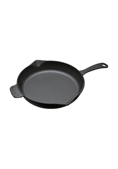 Lava Demir Döküm Yuvarlak 28 Cm Kızartma Tavası Metal Saplı