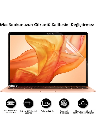 Apple Uyumlu MacBook Air Pro 13inc Ekran Koruyucu A2251 A2289 A2338 2179 A2337