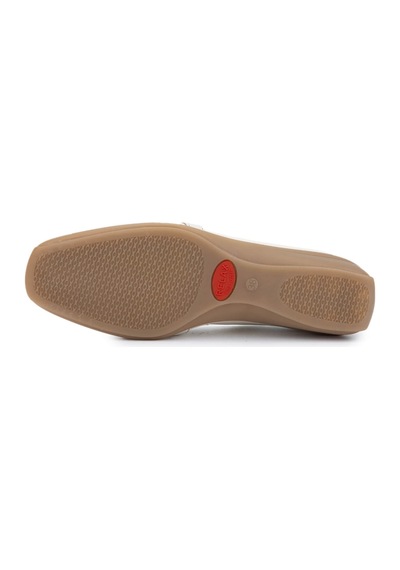 Relax Anatomic Kadın Hakiki Deri Krem Comfort Ayakkabı 611 E2742 Bn Ayk Y25 Crema Krem