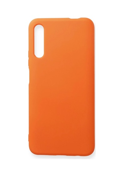Huawei P Smart Pro / Y9s Kılıf Nano İçi Kadife Silikon - Turuncu 0.2M-Çok Renkli