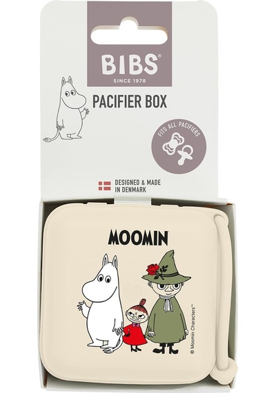Bibs X Moomin Pacifier Box Emzik Kutusu-ıvory