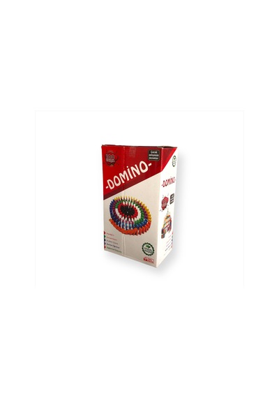 Ans Toys Domino Oyunu - 100 Prç (Doğal Ahşap)
