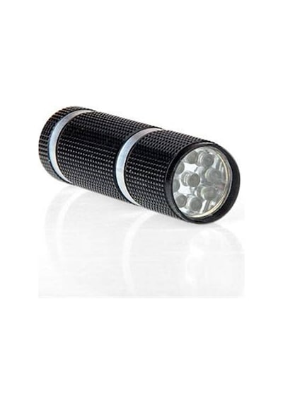 Yeni Ürün 9 Ledli Lüks Süper Parlak Metal Mini El Feneri Beyaz - 825544913 Beyaz