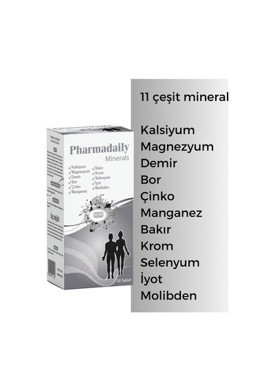 Pharmadaily Minerals 30 Tablet
