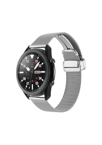 Samsung Uyumlu Galaxy Watch 46mm Zore Krd-85 22mm Metal Kordon