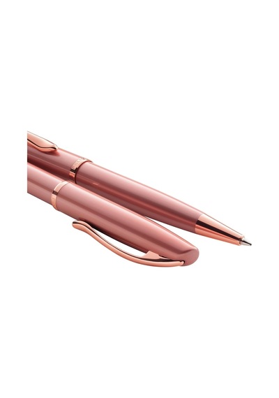 Pelikan Tükenmez Kalem Jazz Noble, Pembe Pembe , Sağ Elini Kullananlar Ve Solaklar İçin, Şık Metal Tükenmez Kalem Genel