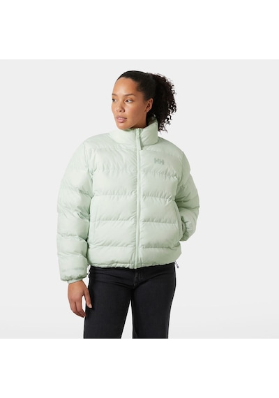 Helly Hansen Yu 23 Reversible Puffer Kadın Beyaz Dik Yaka Mont Beyaz
