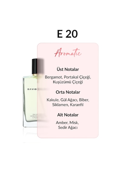 David Walker E20 Herros Erkek Parfüm EDP 50 ML