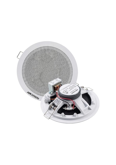 Hikvision Ds-qae0206g1-v 5.25" 6w 8ohm Analog 100v Trafolu Tavan Gömme Hoparlör Beyaz