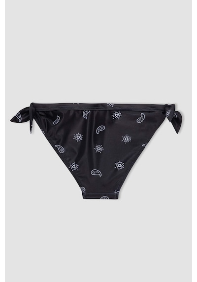 Defacto Kız Çocuk Desenli Bikini Takımı C0368A824SMBK27 Siyah
