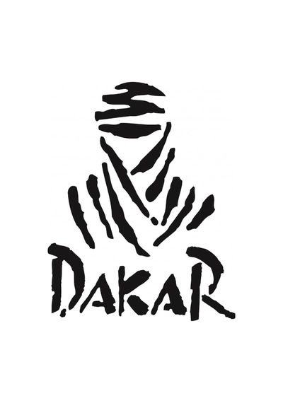 Dakar Rally Adam Off Road Oto Sticker 30Cm Ebatında