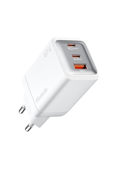 Mcdodo Ch-0971 Gan Series 67w 2c1a Mini Gan Şarj Cihazı Beyaz