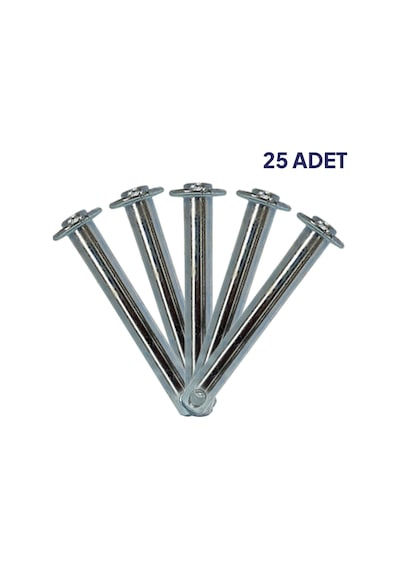 Q25mm - 200mm Orta Kol Pimi 25 Adet