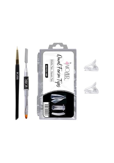 Protez Tırnak Seti &amp Kalıcı Oje &amp Nail Art Seti Poly Jel