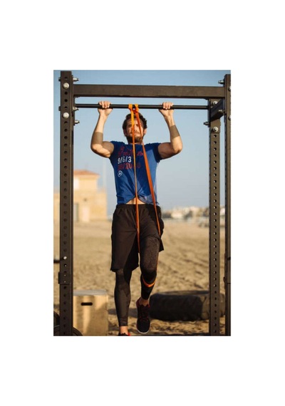 Direnç Bandı - Direnç Kayışı - Direnç Lastiği - Crosstraining Band - 35 Kg Turuncu