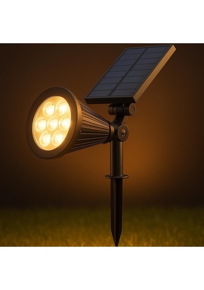 Lexroo 7w Solar Led Bahçe Armatürü 3200k Günışığı Standart