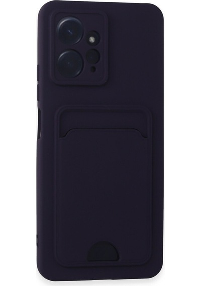 Xiaomi Redmi Note 12 4g İçin Uyumlu Kart Ve Resim Bölmeli Soft Renkli Silikon Kapak