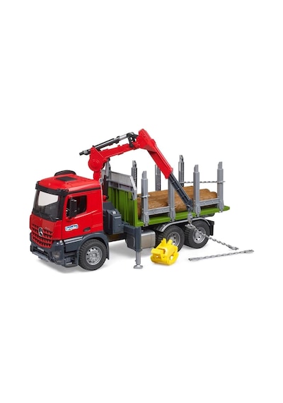Mercedes-benz Arocs Kütük Taşıyıcı Kamyon 1:16 Vinçli Kereste Taşıma Aracı Çok Renkli