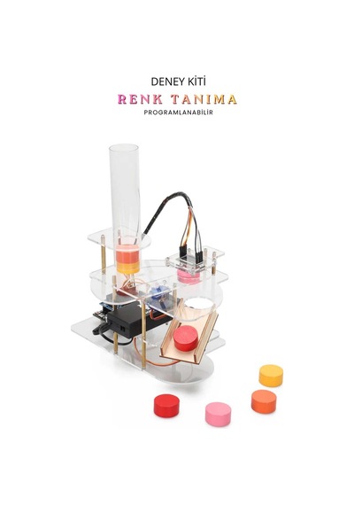 Programlanabilir Renk Ayırıcı Robot Kiti Arduino Uyumlu Robotik Ve Stem Eğitim Deney Seti
