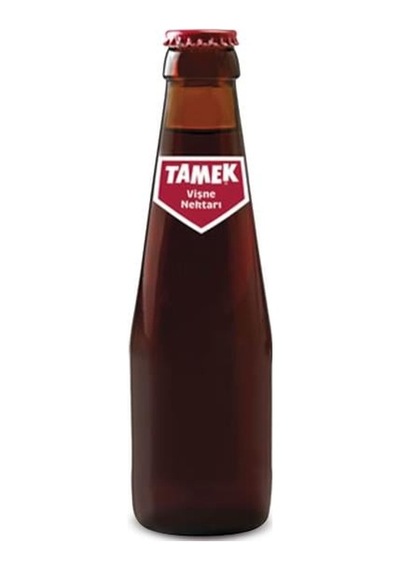 Vişne Klasik Kahverengi Cam Şişe 200ml