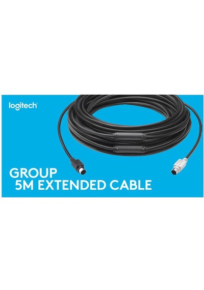 Logitech Group Extended Konferans 5Mt Mini-Din-6 Cable 960-001057