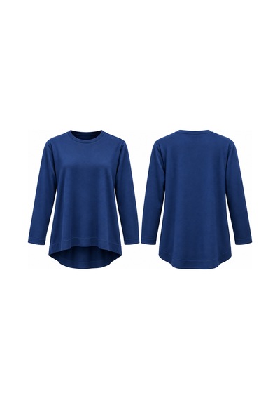 Nuss Basic Triko Rayon Tunik 902 Lacivert01 Lacivert