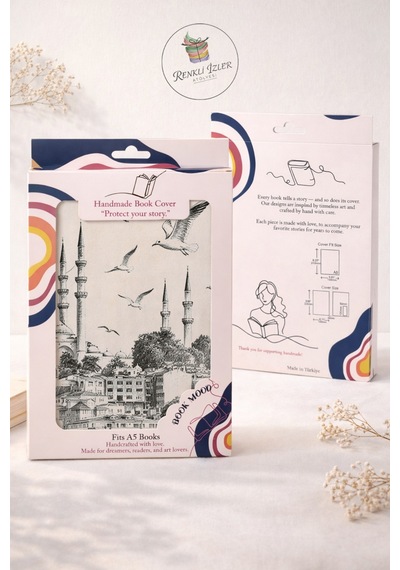 Kitap Kılıfı İstanbul'da Martılar