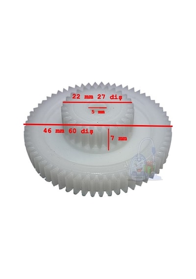 Fakir Sms410 Blender Çift Dişli (Hazne Kapağında ) Uyumlu