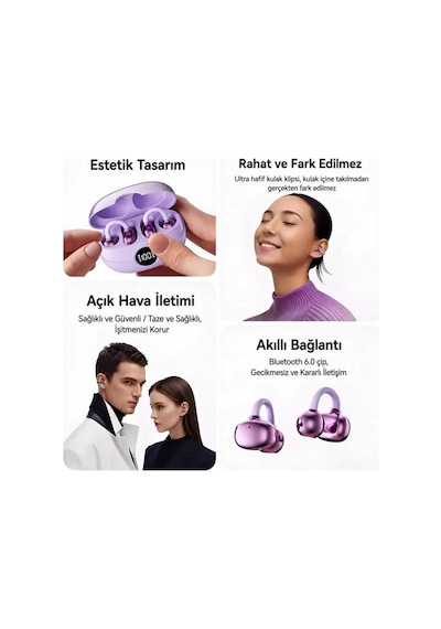 Katjmer Kj/acp-001 Aero Clip Pro Bluetooth Kulaklık