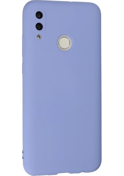 P Smart 2019 Kılıf Nano İçi Kadife Silikon - Lila