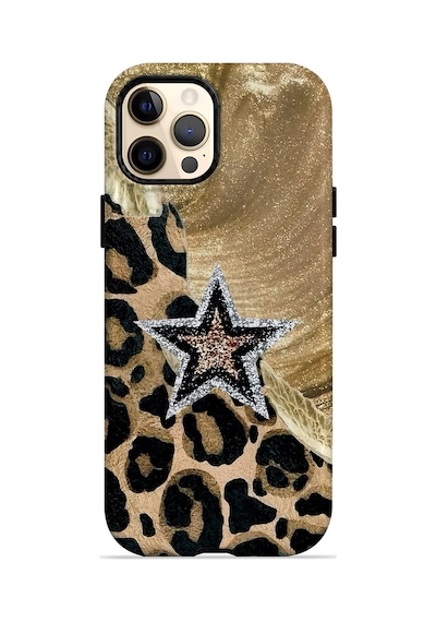 Velvoria Valestra Altın Leopar Yıldız Apple iPhone Uyumlu 12 Pro Max Darbe Korumalı Kılıf Valestra Select - Altın Leopar Yıldız Velvoria Valestra Altın Leopar Yıldız Apple iPhone Uyumlu 12 Pro Max Darbe Korumalı Kılıf Valestra Select - Altın Leopar Yıldız
